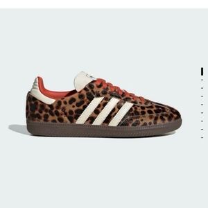 Adidas Samba OG Leopard Print Shoes